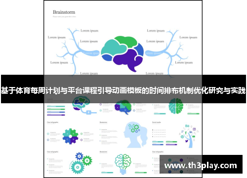 基于体育每周计划与平台课程引导动画模板的时间排布机制优化研究与实践